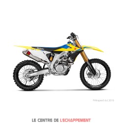 Ligne Complète AKRAPOVIC Evolution Line Suzuki RM-Z 450 2018-...