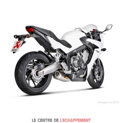 Ligne Complète AKRAPOVIC Racing Line Honda CB 650 F / CBR 650 F 2014-2018