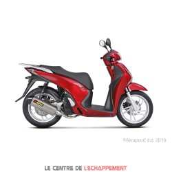 Ligne Complète AKRAPOVIC Racing Line Honda SH 125 SCOOPY I.E (avec ABS) 2013-2016