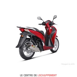 Ligne Complète AKRAPOVIC Racing Line Honda SH 125 SCOOPY I.E (avec ABS) 2013-2016