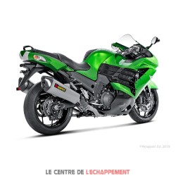 Ligne Complète AKRAPOVIC Racing Line Kawasaki ZZR 1400 2012-... Coupelle Carbone