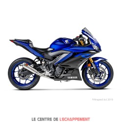 Ligne Complète AKRAPOVIC Racing Line Megaphone Yamaha MT 03 2016-... Et R 3 2015-...