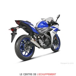 Ligne Complète AKRAPOVIC Racing Line Megaphone Yamaha MT 03 2016-... Et R 3 2015-...