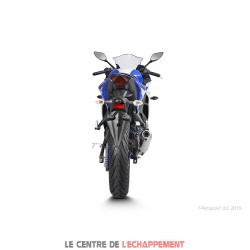 Ligne Complète AKRAPOVIC Racing Line Megaphone Yamaha MT 03 2016-... Et R 3 2015-...