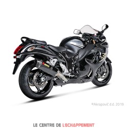 Ligne Complète AKRAPOVIC Racing Line Suzuki GSX R 1300 HAYABUSA 2008-2016 Coupelle Carbone