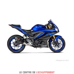 Ligne Complète AKRAPOVIC Racing Line Yamaha MT 03 2016-... Et R 3 2015-... Coupelle Carbone