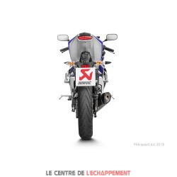 Ligne Complète AKRAPOVIC Racing Line Yamaha MT 125 2017-2019 et YZF 125 R 2017-2018 Coupelle Carbone