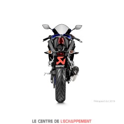 Ligne Complète AKRAPOVIC Racing Line Yamaha MT 125 2020-... Et YZF 125 R 2019-... Coupelle Carbone