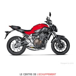 Ligne Complète AKRAPOVIC Racing Line Yamaha MT07 2014-2020