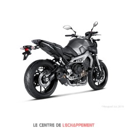 Ligne Complète AKRAPOVIC Racing Line Yamaha MT09 (847 cc) 2013-... Et XSR 900 2016-... Coupelle Carbone