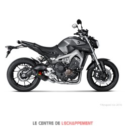 Ligne Complète AKRAPOVIC Racing Line Yamaha MT09 (847 cc) 2013-... Et XSR 900 2016-... Coupelle Carbone