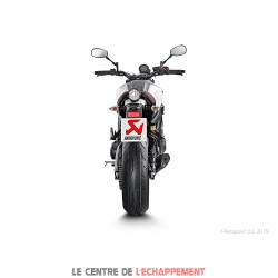 Ligne Complète AKRAPOVIC Racing Line Yamaha MT09 (847 cc) 2013-... Et XSR 900 2016-... Coupelle Carbone