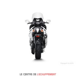 Ligne Complète AKRAPOVIC Racing Line Yamaha T-MAX 500 2008-2011 et T-MAX 530 2012-2016 Coupelle Carbone