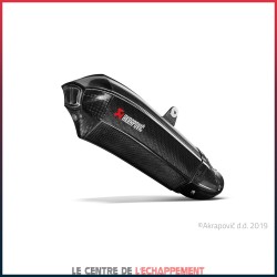 Silencieux AKRAPOVIC Evolution Line Kawasaki H2 NINJA 2015-2016 Coupelle Carbone