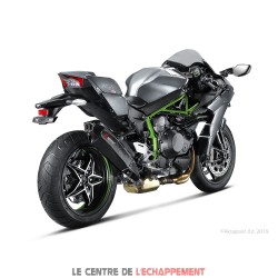 Silencieux AKRAPOVIC Evolution Line Kawasaki H2 NINJA 2015-2016 Coupelle Carbone