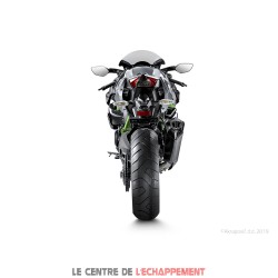 Silencieux AKRAPOVIC Evolution Line Kawasaki H2 NINJA 2015-2016 Coupelle Carbone