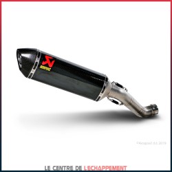 Silencieux AKRAPOVIC Slip-On Aprilia RSV4 / RSV4 FACTORY et TUONO 1000 V4R / APRC Coupelle Carbone