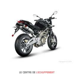 Silencieux AKRAPOVIC Slip-On Aprilia SL 750 SHIVER I.E 2010-... Coupelle Carbone