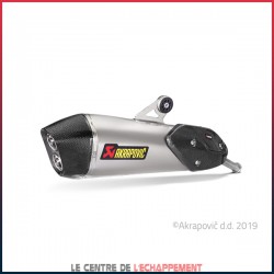 Silencieux AKRAPOVIC Slip-On BMW C 650 GT 2016-... Coupelle Carbone