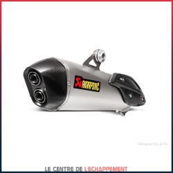 Silencieux AKRAPOVIC Slip-On BMW C 650 SPORT 2016-... Coupelle Carbone