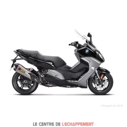 Silencieux AKRAPOVIC Slip-On BMW C 650 SPORT 2016-... Coupelle Carbone