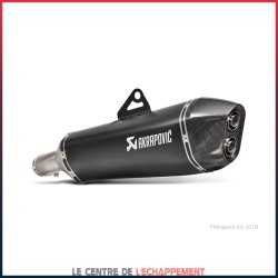 Silencieux AKRAPOVIC Slip-On BMW F 650/700/800 GS (800CC) Coupelle Carbone