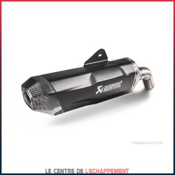 Silencieux AKRAPOVIC Slip-On BMW F 750 GS (850 cc) et F 850 GS / ADVENTURE 2018-... Coupelle Carbone