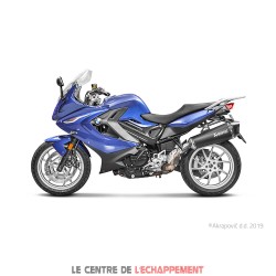 Silencieux AKRAPOVIC Slip-On BMW F 800 GT / R 2017-… Coupelle Carbone