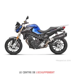 Silencieux AKRAPOVIC Slip-On BMW F 800 GT / R 2017-… Coupelle Carbone