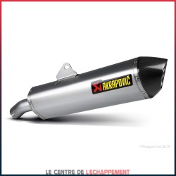 Silencieux AKRAPOVIC Slip-On BMW F 800 GT 2013-... Et F 800 R 2009-... Coupelle Carbone