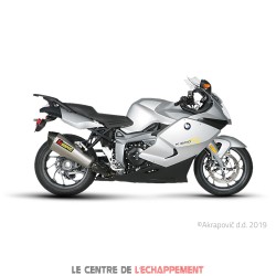 Silencieux AKRAPOVIC Slip-On BMW K 1300 R / S 2009-2016 Coupelle Carbone