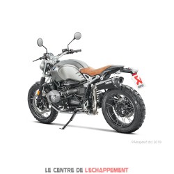 Silencieux AKRAPOVIC Slip-On BMW R NINE T 2014-... et R NINE T SCRAMBLER 2016-... Coupelle Carbone
