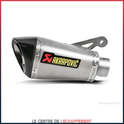 Silencieux AKRAPOVIC Slip-On BMW S1000 R 2014-2016 et S1000 RR 2010-2014 Coupelle Carbone