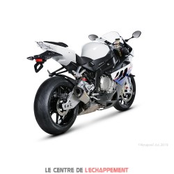 Silencieux AKRAPOVIC Slip-On BMW S1000 R 2014-2016 et S1000 RR 2010-2014 Coupelle Carbone