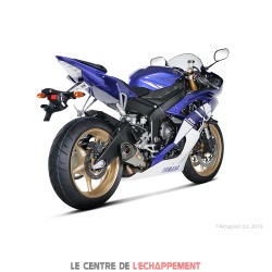 Silencieux AKRAPOVIC Slip-On Conique Yamaha YZF 600 R6 2010-... Coupelle Carbone