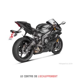 Silencieux AKRAPOVIC Slip-On Conique Yamaha YZF 600 R6 2010-... Coupelle Carbone