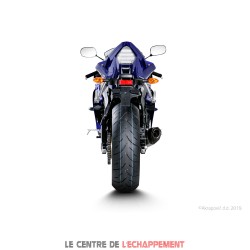 Silencieux AKRAPOVIC Slip-On Conique Yamaha YZF 600 R6 2010-... Coupelle Carbone