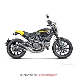 Silencieux AKRAPOVIC Slip-On Ducati MONSTER 797 2017-...