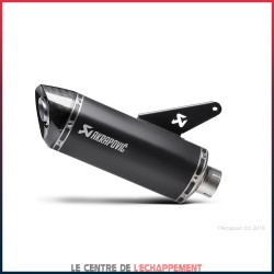 Silencieux AKRAPOVIC Slip-On Ducati MONSTER 821 / 1200 / 1200 S 2014-2016 Coupelle Carbone