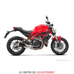 Silencieux AKRAPOVIC Slip-On Ducati SCRAMBLER (tous modeles sauf Desert Sled 2015-...