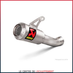 Silencieux AKRAPOVIC Slip-On GP Style Honda CBR 1000 RR 2017-2019