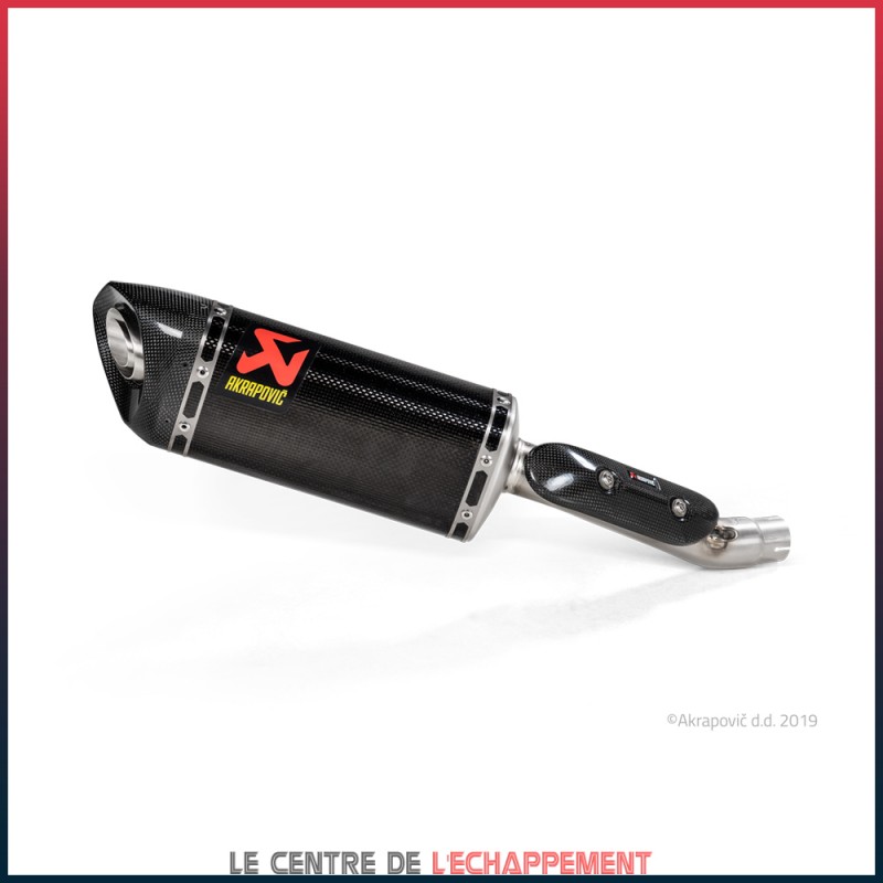 Silencieux AKRAPOVIC Slip-On Honda CB 300 R 2018-... Coupelle Carbone