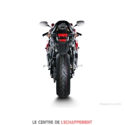 Silencieux AKRAPOVIC Slip-On Honda CBR 600 RR 2009-2012 Coupelle Carbone