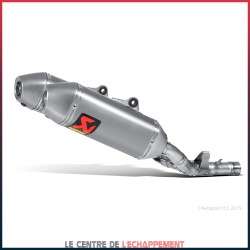 Silencieux AKRAPOVIC Slip-On Honda CRF 250 R / RX 2016-2017