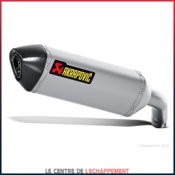 Silencieux AKRAPOVIC Slip-On Honda CROSSRUNNER 800 2011-2014 Coupelle Carbone