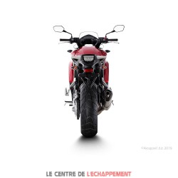 Silencieux AKRAPOVIC Slip-On Honda CROSSRUNNER 800 2011-2014 Coupelle Carbone