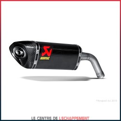 Silencieux AKRAPOVIC Slip-On Honda MSX 125 2013-2015 Coupelle Carbone