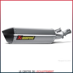 Silencieux AKRAPOVIC Slip-On Honda VFR 1200 2010-2016 Coupelle Carbone