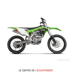 Silencieux AKRAPOVIC Slip-On Kawasaki KXF 250 2017-2019