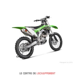 Silencieux AKRAPOVIC Slip-On Kawasaki KXF 250 2017-2019